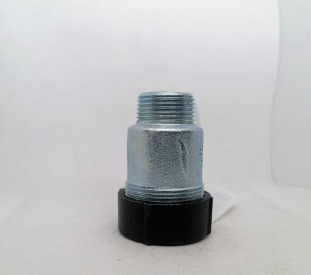 Обжимной соединитель из ковкого чугуна, с внутренней резьбой  2"