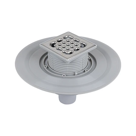 Трап для душа с сухим затвором 15см*15см. вертикальный выпуск