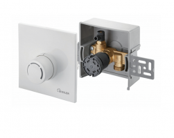 Unibox RTL регул темп обр потока с предв уст-ым вентилем и термостатом 