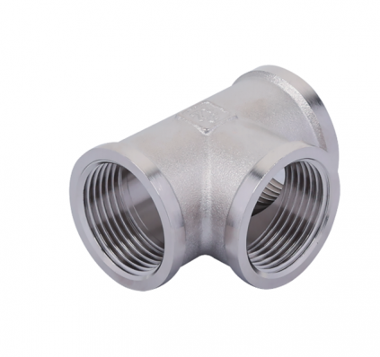 Тройник никелированный 1/2г*1/2г*1/2г (ZEISSLER)