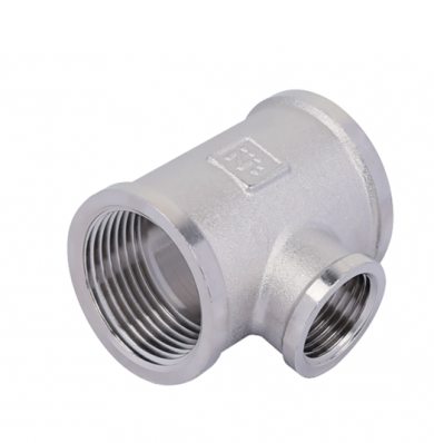 Тройник никелированный 1г*1/2г*1г (ZEISSLER)