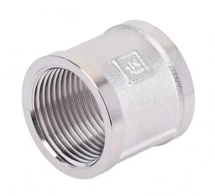 Муфта никелированная 3/4 г * 3/4 г (ZEISSLER)