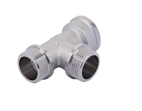 Тройник никелированный  3/4г*3/4г*3/4ш (ZEISSLER)