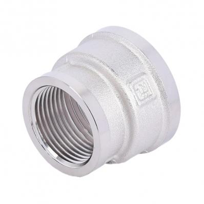 Муфта переходная никелированная 1/2 г * 3/8 г   (ZEISSLER)
