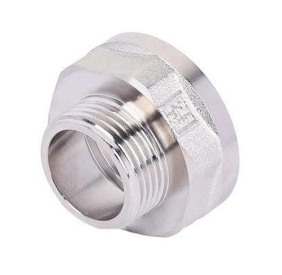 Переходник никелированный 3/8 г * 1/4 ш   (ZEISSLER)