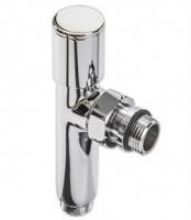 Кран угловой для полотенцесушителя круглый 1/2F*1/2F
