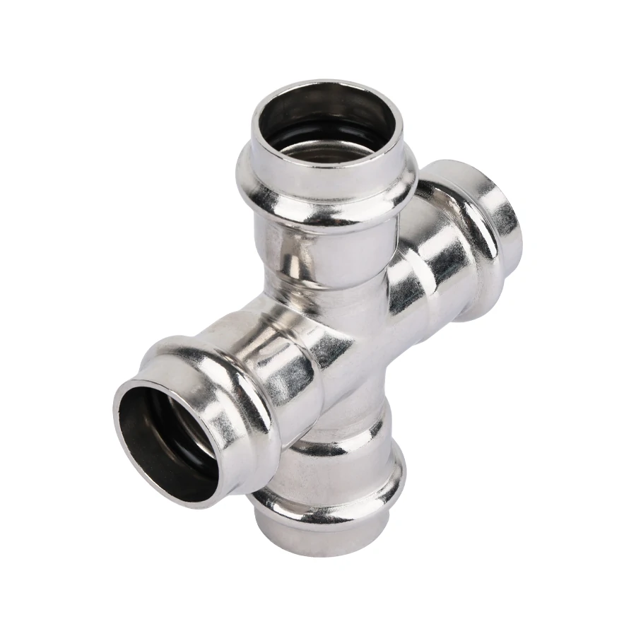 Крестовина из нержавеющей стали 22*22*22*22