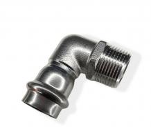 Пресс-угольник из нержавеющей стали с наружной резьбой 35*1 1/4