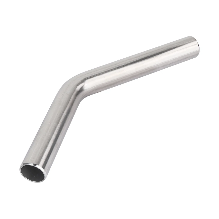 Отвод безраструбный нержавеющая сталь 45°， 22*22 мм