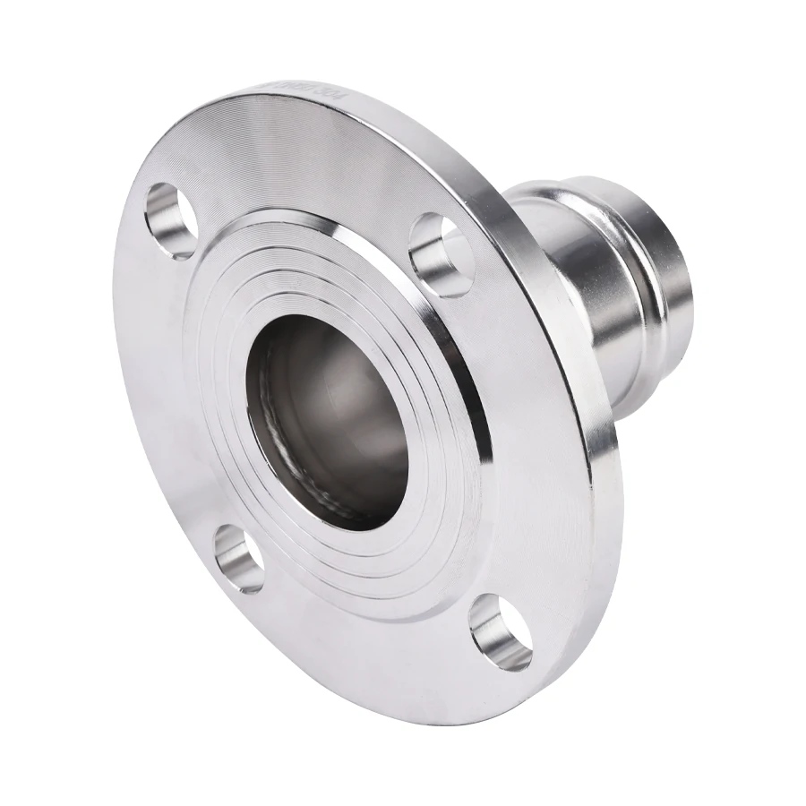 Соединитель с переходом на фланец нержавеющая сталь 54 мм х DN50