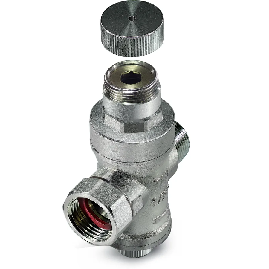 Редуктор давления поршневой с накидной гайкой 3/4