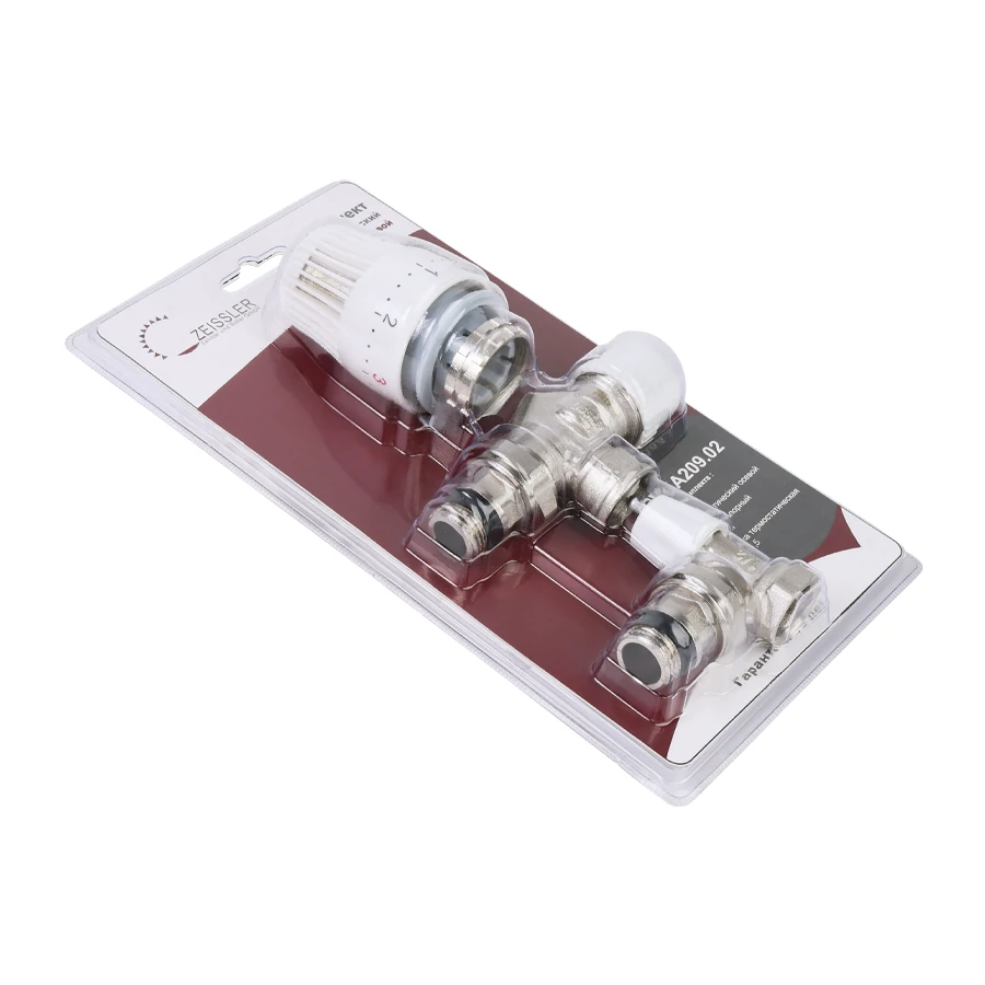 Комплект терморегулирующий для радиаторов.осевой 1/2