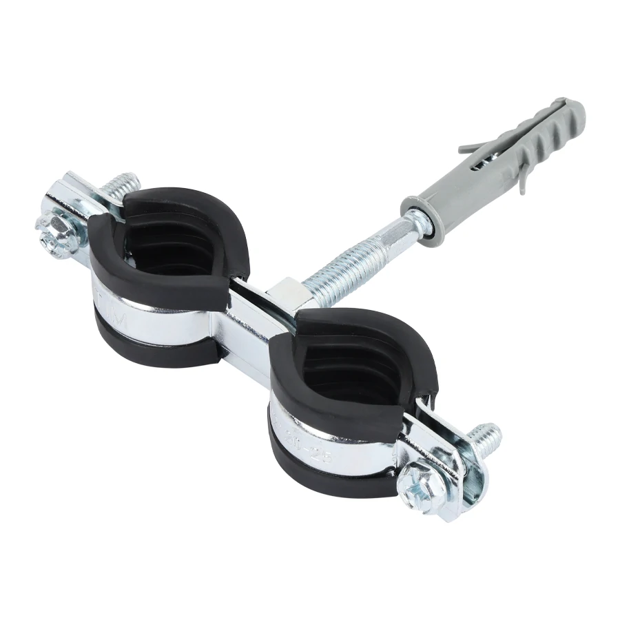 Двойной хомут для труб   3/8 (15-19)