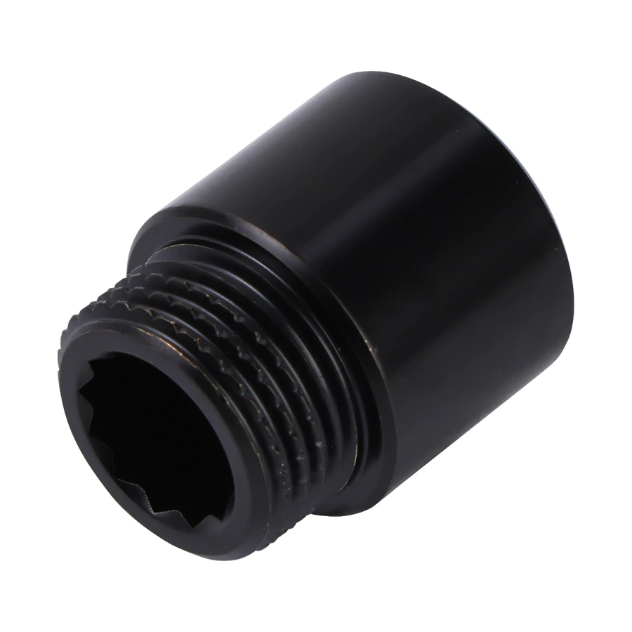 Удлинительная гайка. черная 1/2
