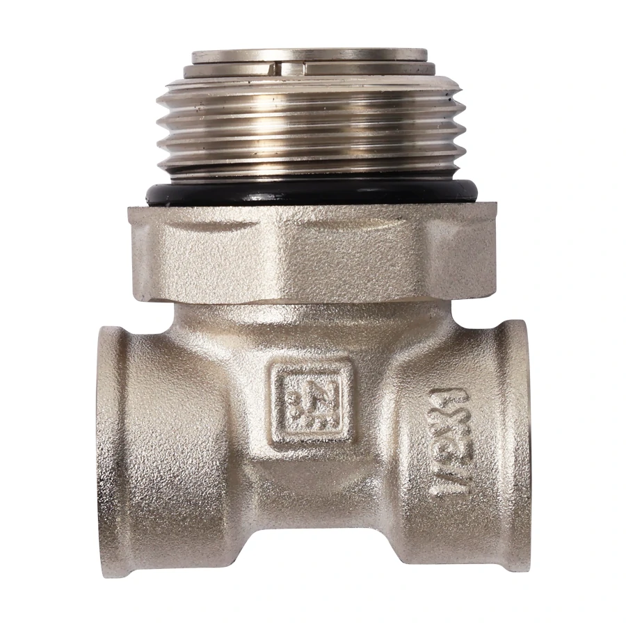 Фитинг коллекторный – тройник коллекторный с вращающимся штуцером 1*1/2*1/2