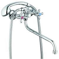 Смеситель для ванны 2-Х с изливом 3/8 резина. JML7-A605