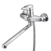 Смеситель для ванны 1-Х с длинным изливом Ф40 LWF7-A113