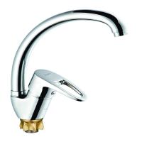 Смеситель для кухни 1-Х гайка, утка 8G4-A180