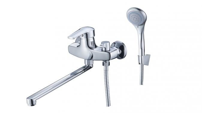 Смеситель для ванны 1-Х с длинным изливом Ф40 SIT7-A182