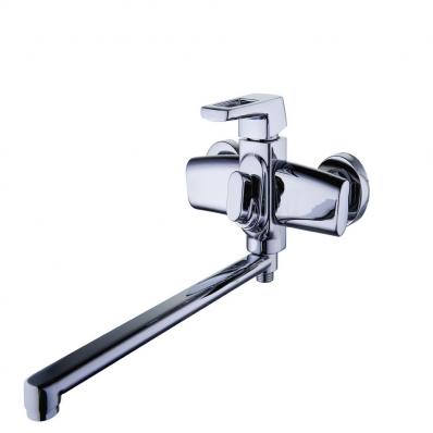 Смеситель для ванны 1-Х с плоским изливом Ф35 LEF7-A232