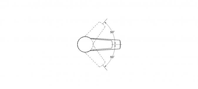 Смеситель для умывальника на гайке Ф40 LWZ1-A182