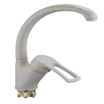 Смеситель для кухни 1-Х гайка, утка беж. 9G4-A181KS