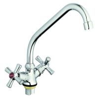 Смеситель для кухни металл. гайка 1/2 QFR4-A722