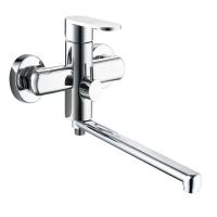 Смеситель для ванны 1-Х с плоским изливом Ф35 NOB7-A128