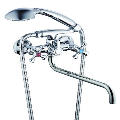 Смеситель для ванны 2-Х с длинным изливом картр. перекл. QML7-A827