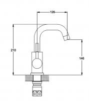 Смеситель для умывальника/мойки ZAP1-A090