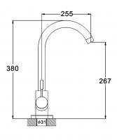 Смеситель для кухни ZAP4-A090