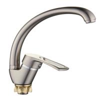 Смеситель для кухни 1-Х гайка, утка сат.8G4-A181KH