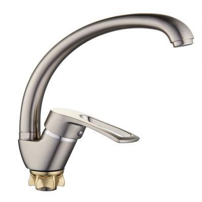 Смеситель для кухни 1-Х гайка, утка сат.8G4-A181KH