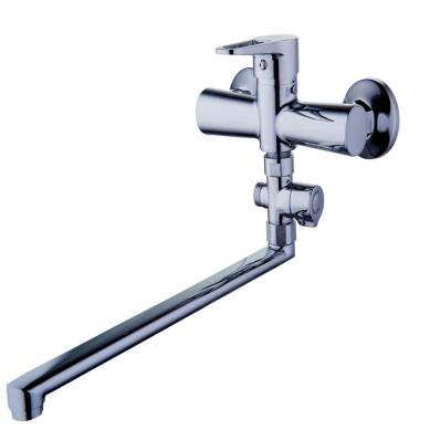 Смеситель для ванны 1-Х с длинным изливом Ф35 NUD6-A045