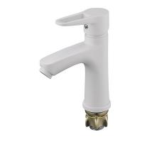 Смеситель для умывальника на гайке литой Ф35 NUD1-A045YW