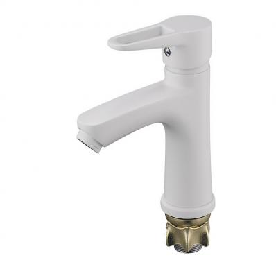 Смеситель для умывальника на гайке литой Ф35 NUD1-A045YW