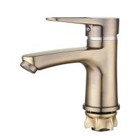 Смеситель для умывальника на гайке литой бронза Ф35 NUD1-A045KT