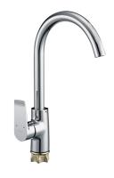 Смеситель для кухни 1-Х с плоским изливом Ф35 GOB4-A134