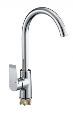 Смеситель для кухни 1-Х с плоским изливом Ф35 GOB4-A134