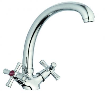 Смеситель для кухни 2-Х, шпилька QMT4-B722