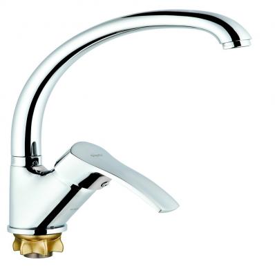 Смеситель для кухни 1-Х гайка, утка лат. 9G4-A279