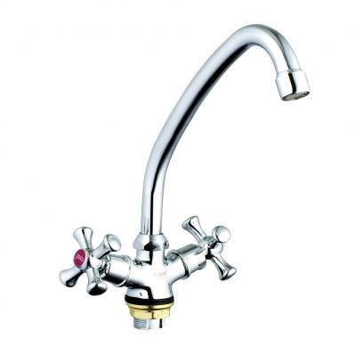 Смеситель для кухни металл. гайка 1/2 QFR4-A827