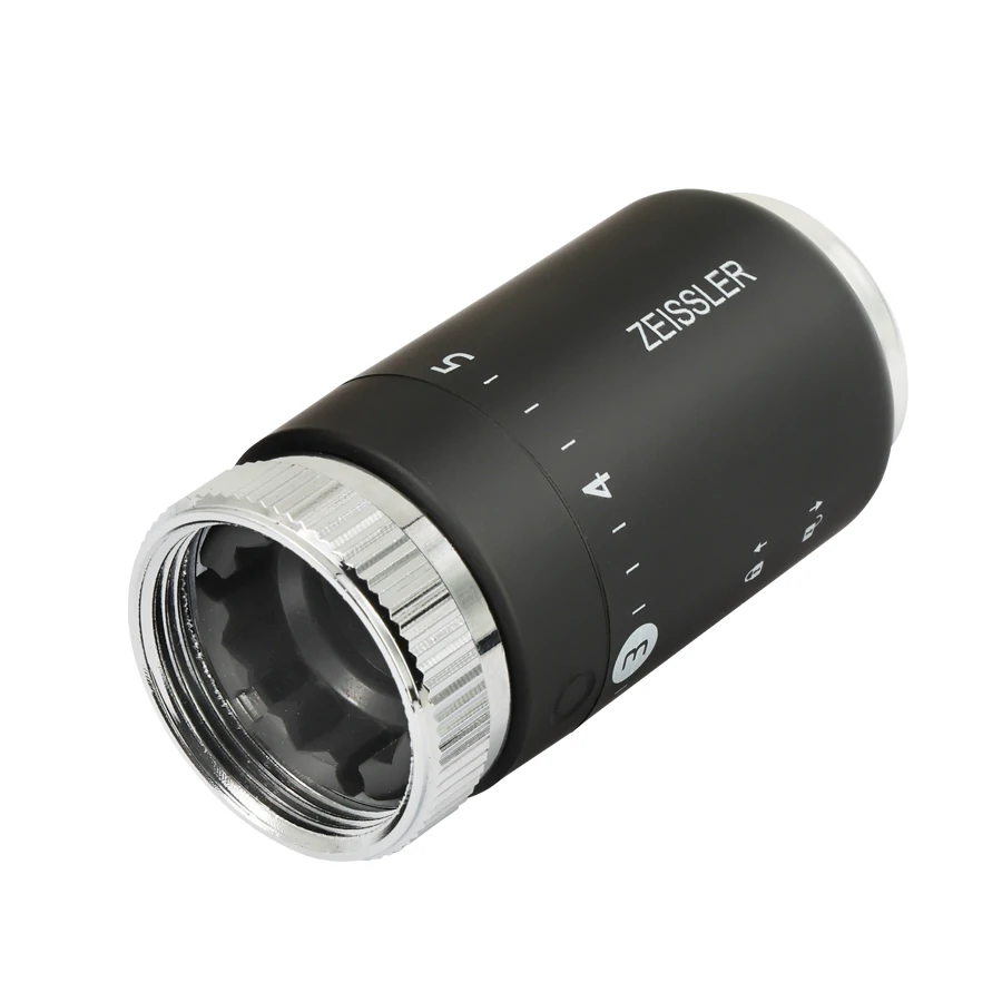 Головка термостатическая компактная  M30*1.5mm (черная)