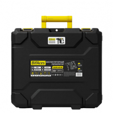 Аккумуляторный перфоратор Bifaces DLRH-40-30