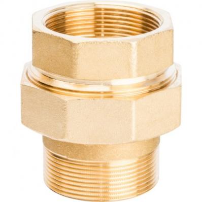 Американка прямая 2F x 2M (латунь)