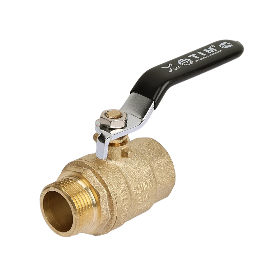 Шаровый кран (латунь) 1 г-ш (ручка)