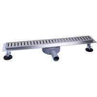 Трап для душа с фланцем свободного вращения, горизонт. 70*500