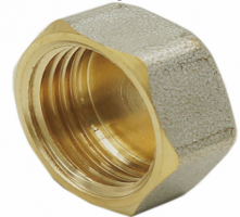 Заглушка 1/2F вн (ник.)