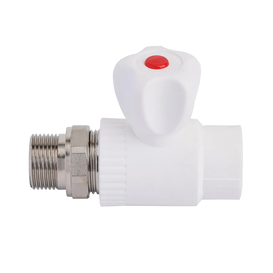 PPR Вентиль шаровый радиаторный прямой НР 25*3/4