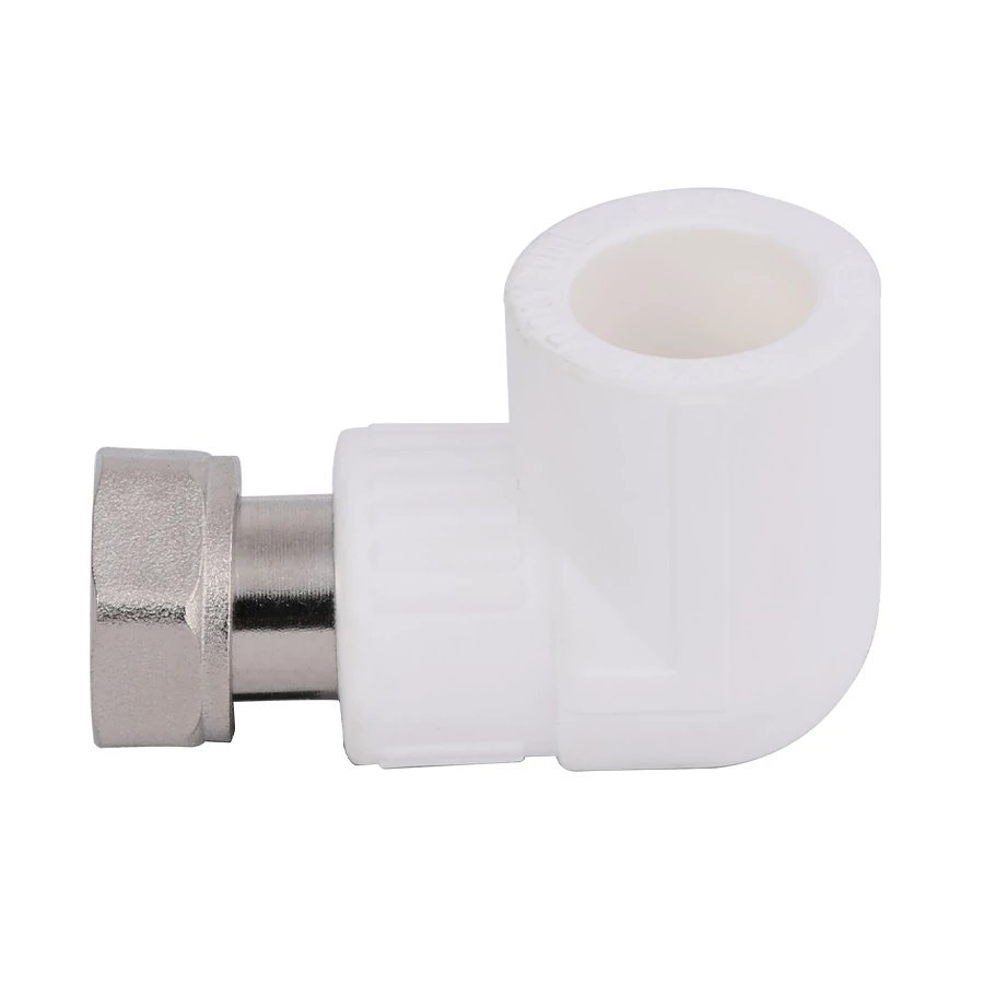 PPR Уголок комбинированный с накидной гайкой 20*1/2F